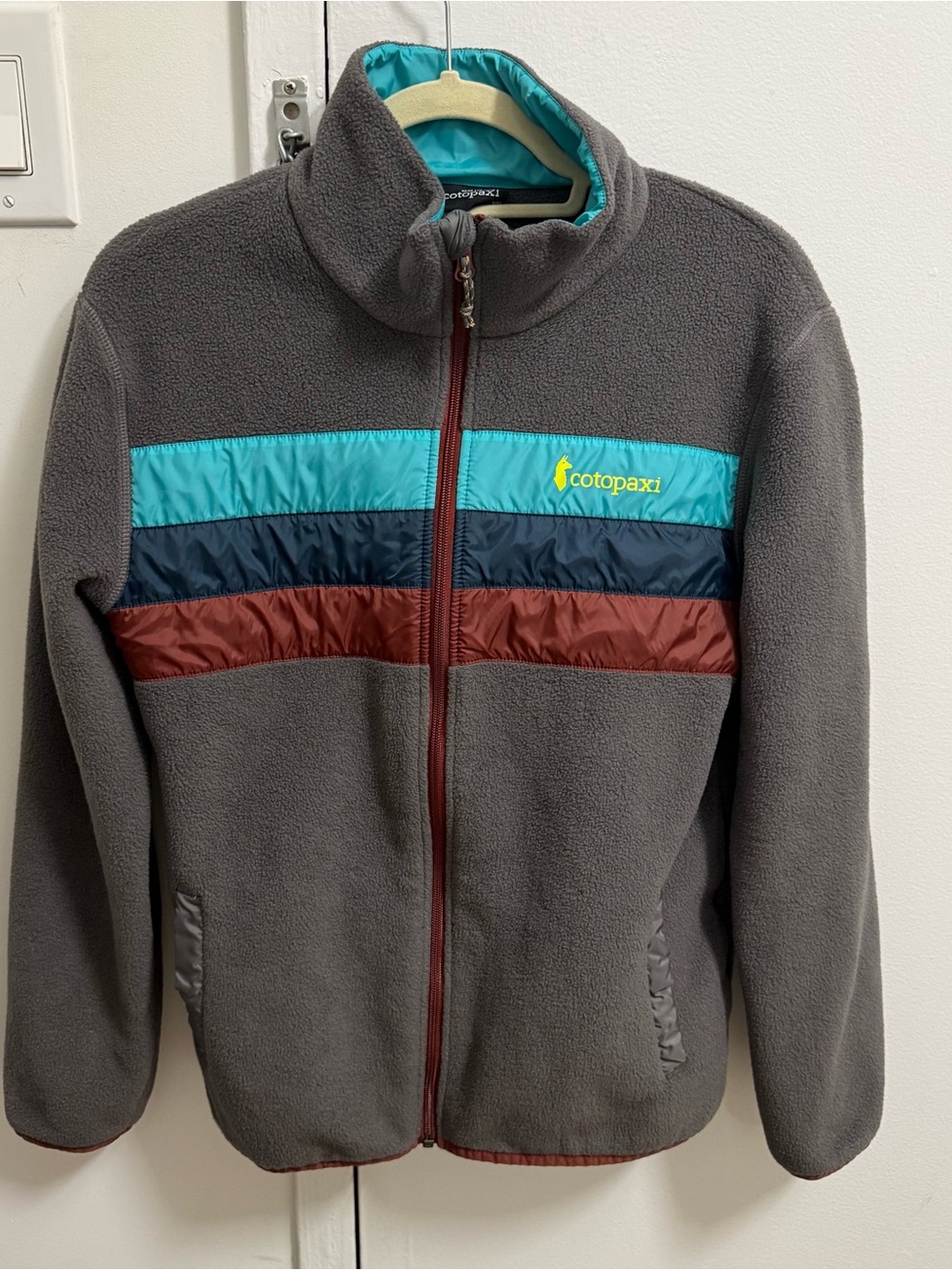 Cotopaxi Gray Fleece Jacket M